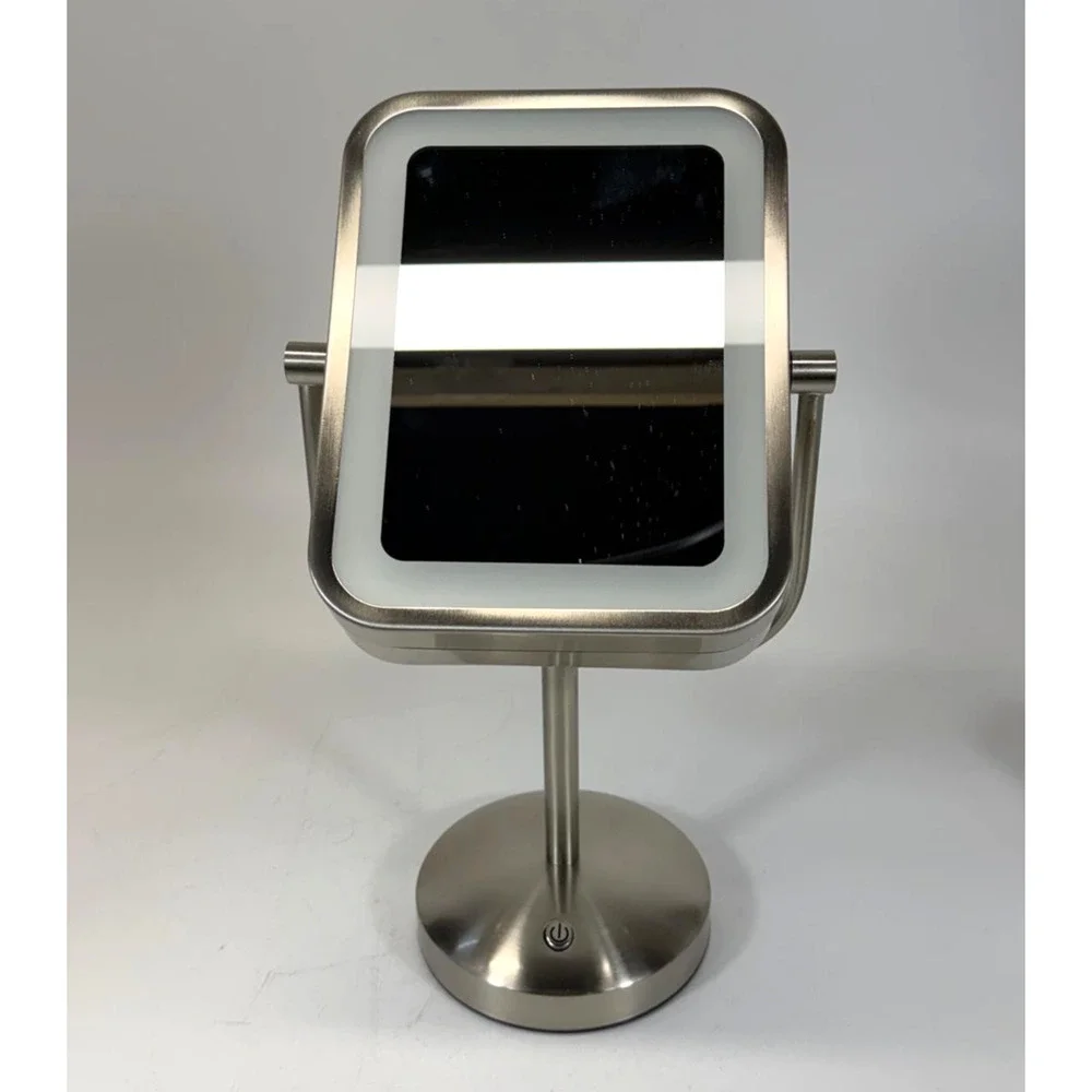 Conair Reflections LED Vanity Makeup Mirror - Silver- Battery Operated